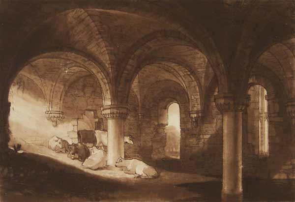 Crypt of Kirkstall Abbey